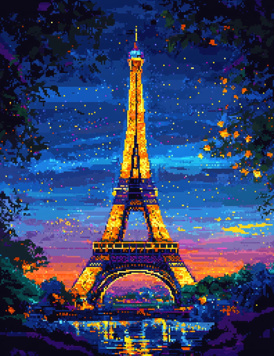 Original Eiffel Tower image